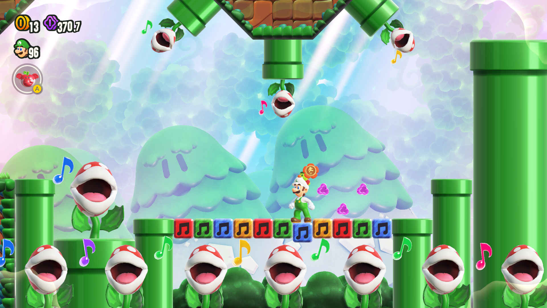 Piranha Plants On Parade